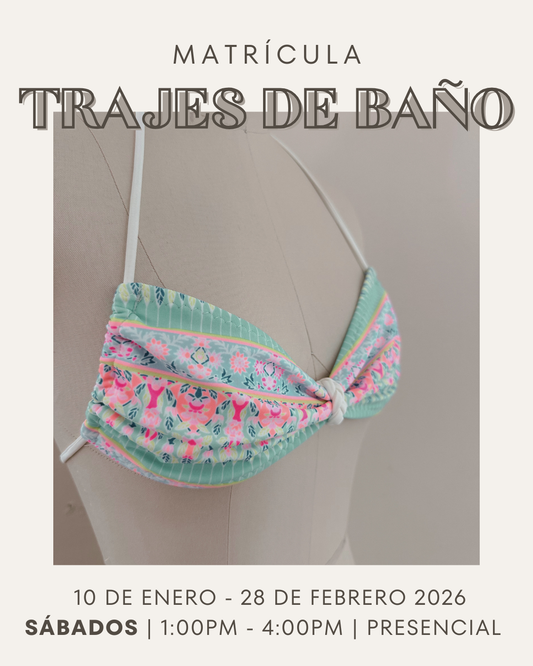 CONFECCIÓN DE TRAJES DE BAÑO: SÁBADOS PM