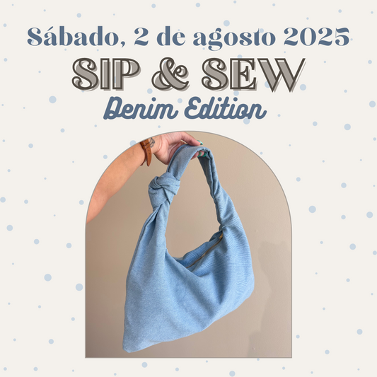 SEMINARIO: KNOT BAG DENIM EDITION - PRESENCIAL