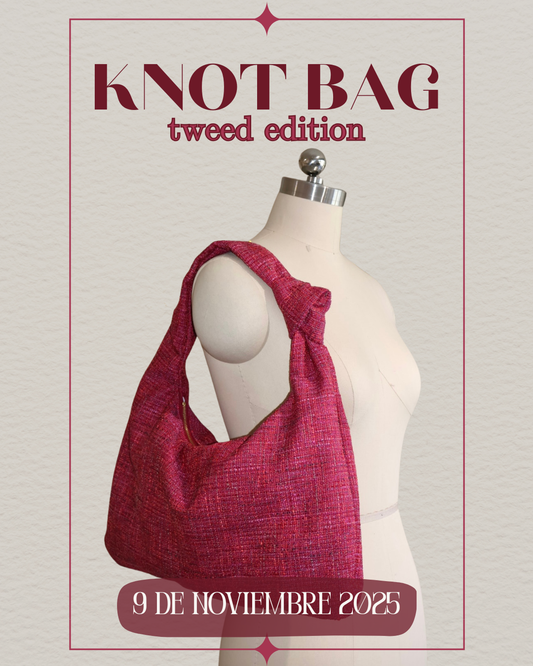 SEMINARIO: KNOT BAG "TWEED EDITION" - PRESENCIAL