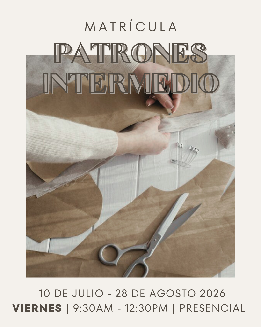 PATRONES INTERMEDIO VIERNES AM PRESENCIAL