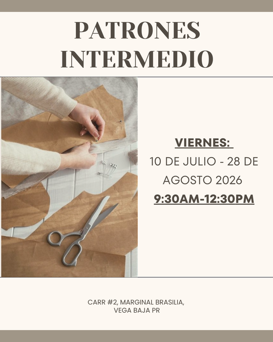 PATRONES INTERMEDIO VIERNES AM PRESENCIAL