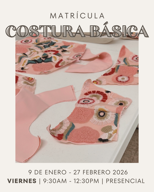 COSTURA BÁSICA: VIERNES AM