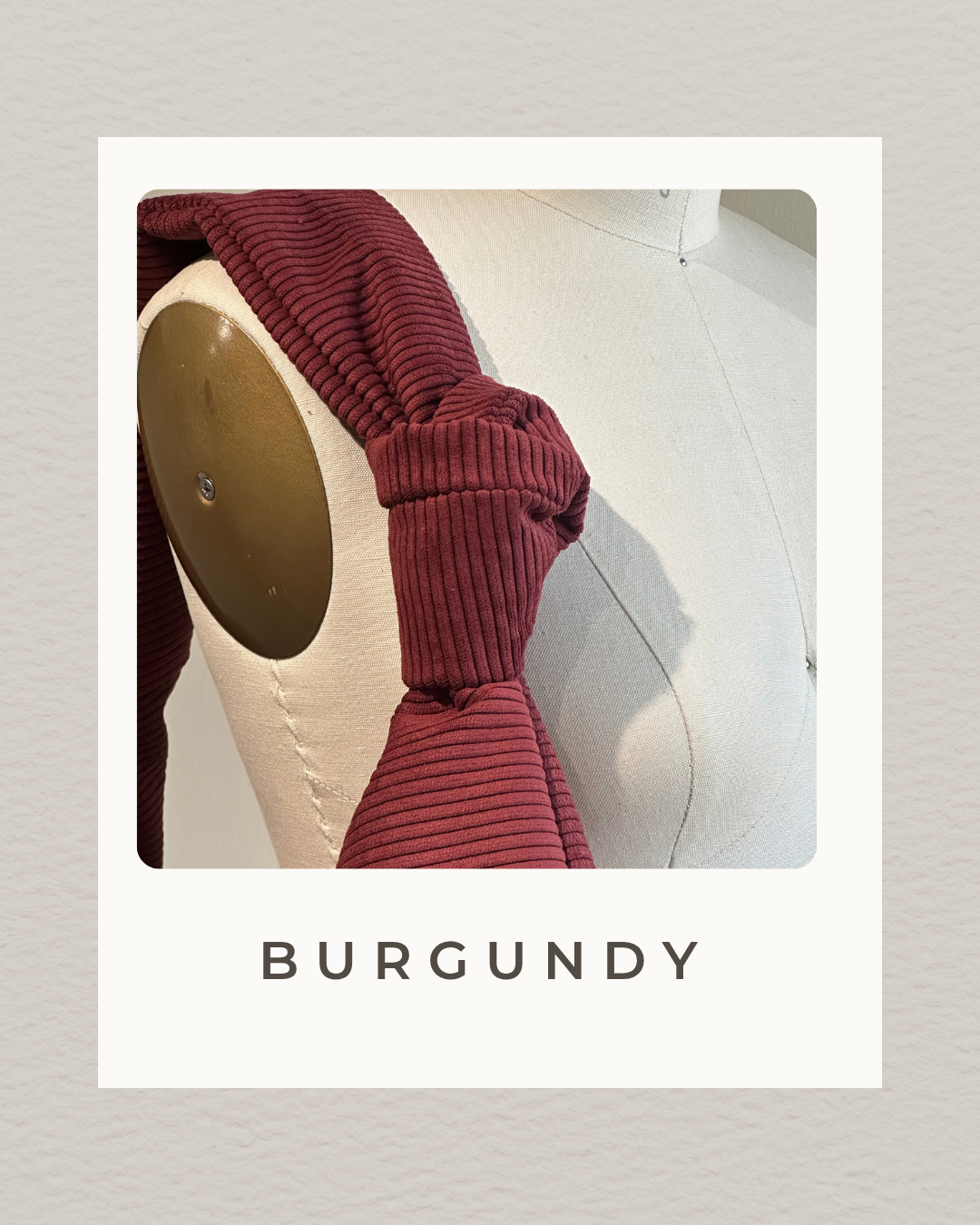 SEMINARIO KNOT BAG: CORDUROY EDITION PRESENCIAL
