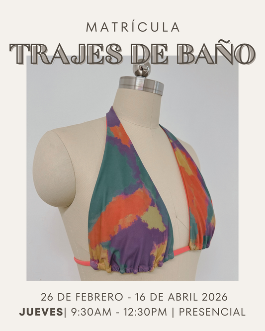 CONFECCIÓN DE TRAJES DE BAÑO: JUEVES AM