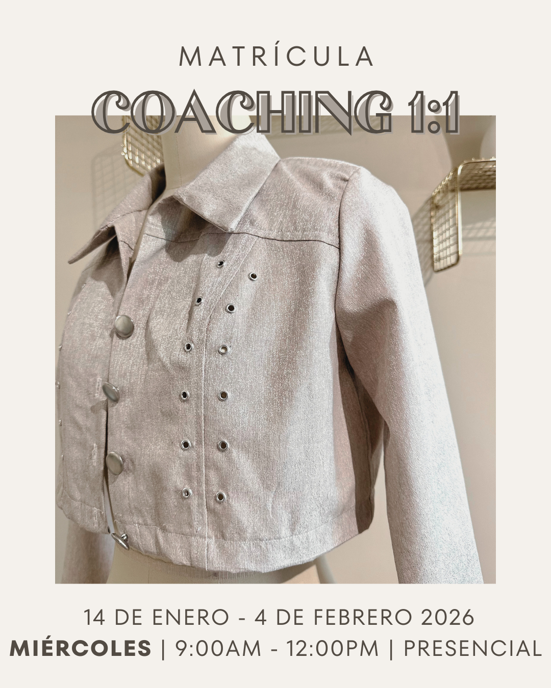 COACHING 1:1 MIÉRCOLES AM