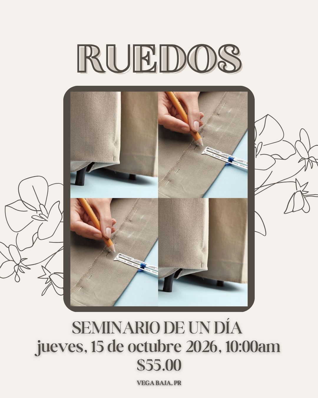 SEMINARIO: RUEDOS PRESENCIAL