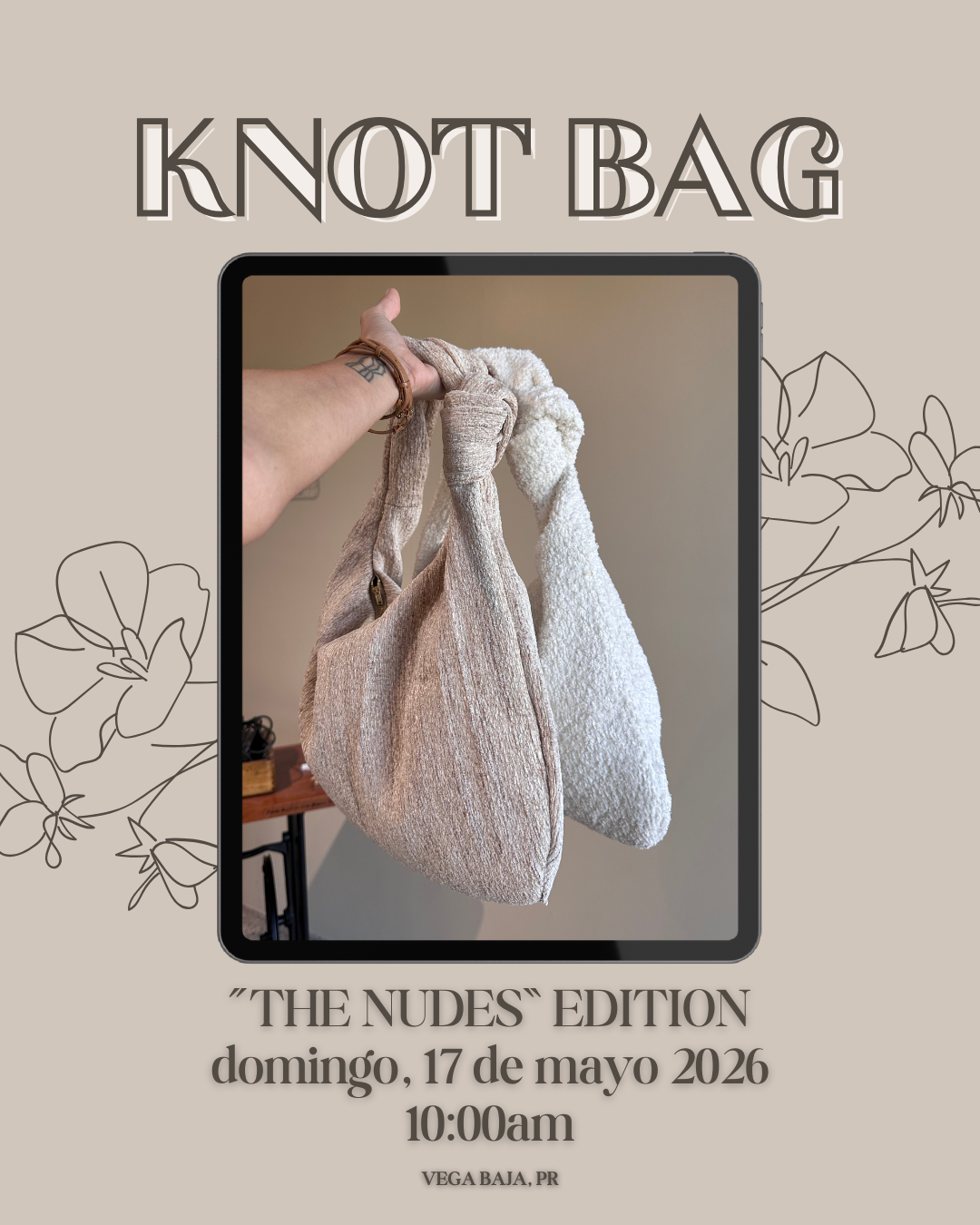 SEMINARIO KNOT BAG: "THE NUDES" PRESENCIAL