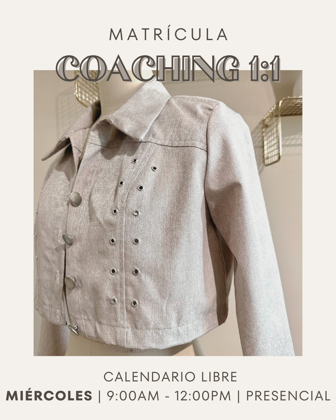 COACHING 1:1 MIÉRCOLES AM